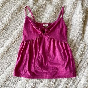 Barbie Core Pink Peplum Camisole Top 🌺